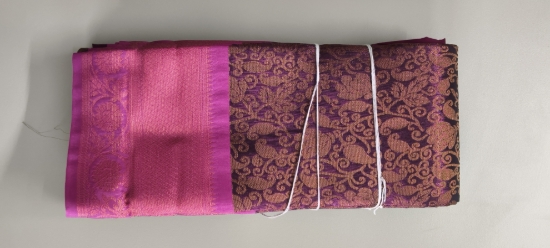 Picture of Premium Tissue Silk Medium Golden Zari Saree